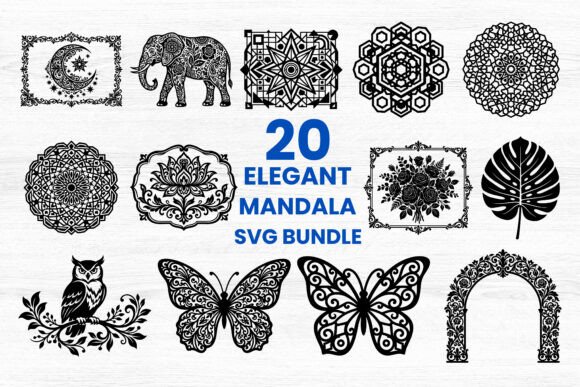 20 Elegant Mandala SVG Bundle Review