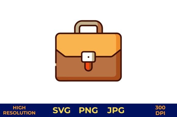 Briefcase Icon for Modern Design
