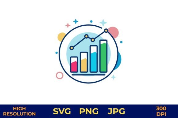 Business Growth Chart Graphics for Brand Marketers