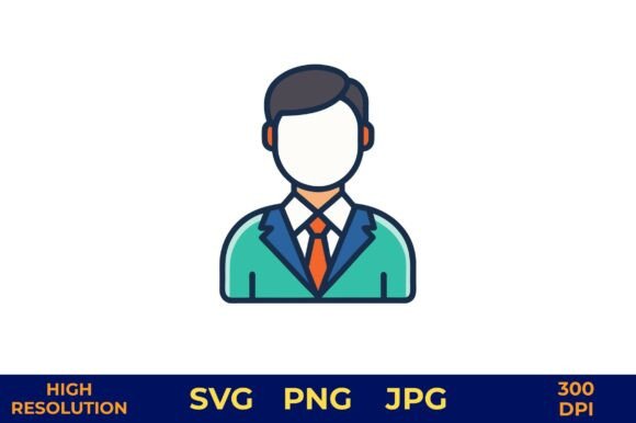 Business Professional in Suit Graphics