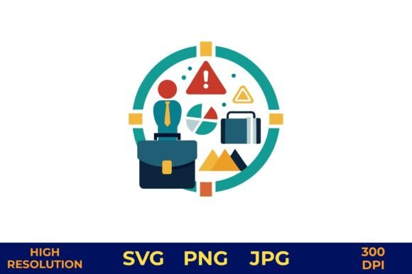 Business Risk Icons for Crafters