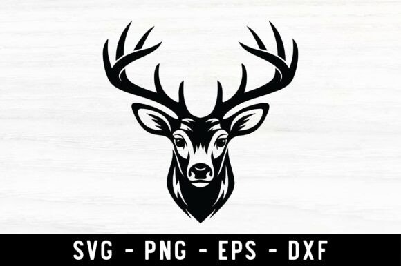 Deer Svg, Forest Svg for Modern Graphics and Crafts