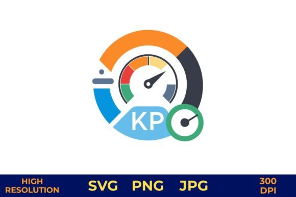 KPI Gauge Meter Graphics for Crafters