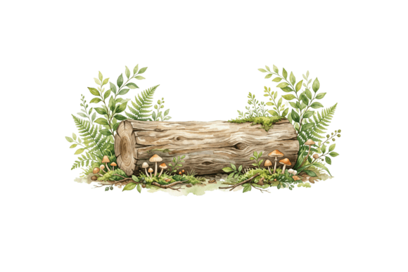 Tree Trunk PNG File for Crafts and Graphics